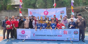 Semarak HUT RI ke-81, Paramount Petals Cup 2026 Libatkan 32 Tim Turnamen Antar SSB dan Voli Putri