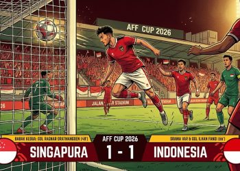 Piala AFF 2026: Ditahan Singapura 1-1, Langkah Timnas Indonesia Terhenti di Babak Grup