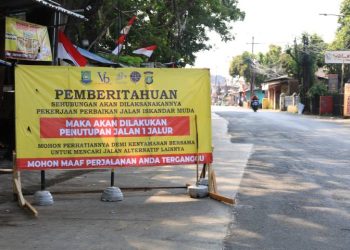Dikebut 2 Bulan, Pemkot Tangerang Mulai Pengecoran Total Jalan Iskandar Muda Neglasari