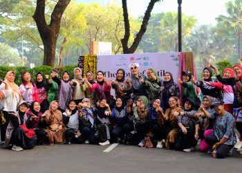 Semarak Hari Batik Nasional, The Soul of Batik Padukan Olahraga dan Kreativitas di Bintaro